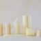 Hello Honey® 10" Unscented Hobnail Taper Candles In Box Set